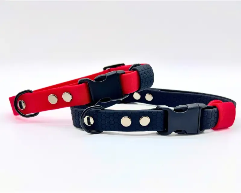 Halsband Hexa ställbart med snäpplås 20mm