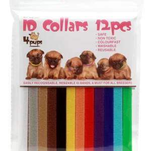 Halsband ID för valp 12-pack