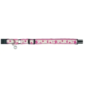 Halsband kattunge rosa
