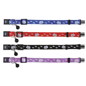Halsband med bjällra och reflex