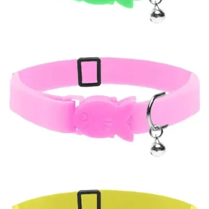 Halsband Neopren Mixneonfärg