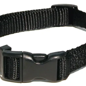 Halsband nylon ställbart svart Gibbon