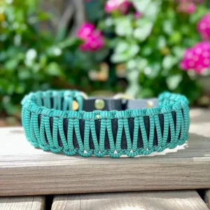 Halsband Paracord halvstryp reflex