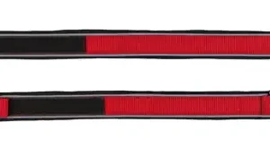 Halsband reflex neoprene röd