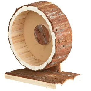 Hamsterhjul trä – 20 cm