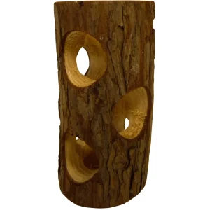 Hamsterhus stock i naturträ Tyrol 6x15cm