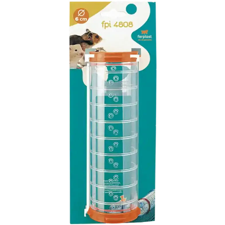 Hamsterrör Rak Transparent 21 cm Sänkt pris