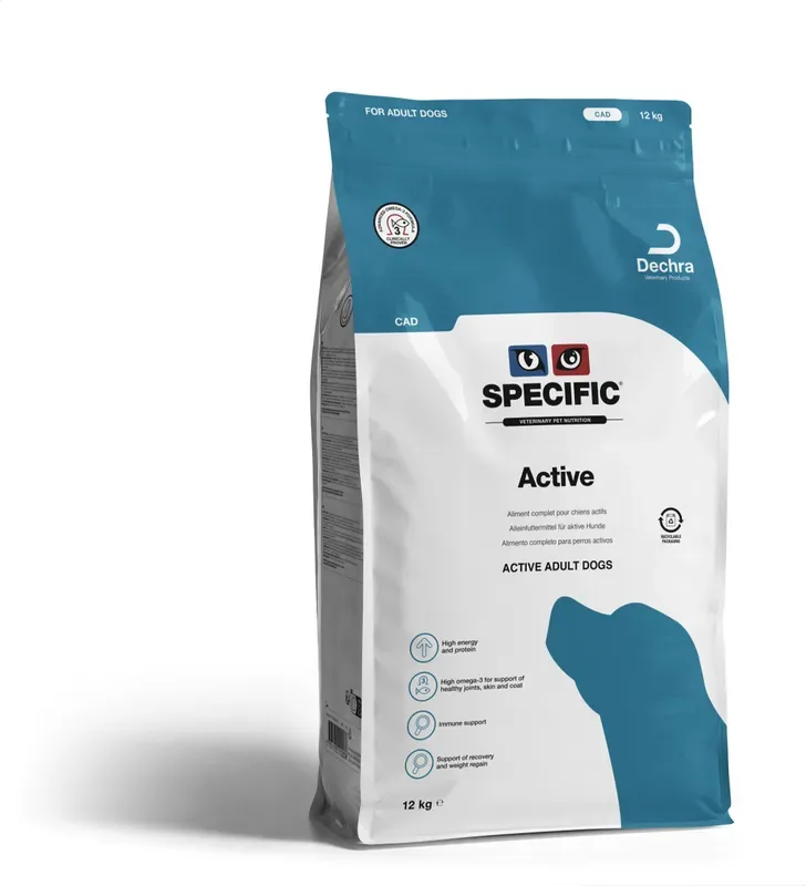 Handla nu Adult Active CAD hundfoder – 12 kg