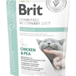 Handla nu Brit Struvite Chicken & Pea Kattmat