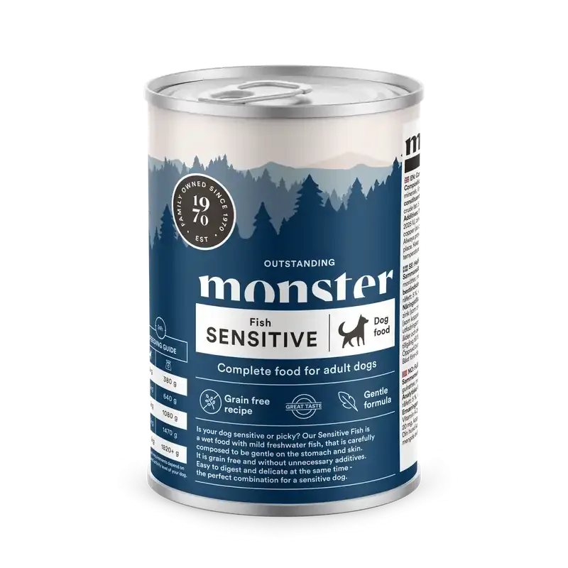 Handla nu Dog Adult Sensitive Fish Våtfoder – 6 x 400 g