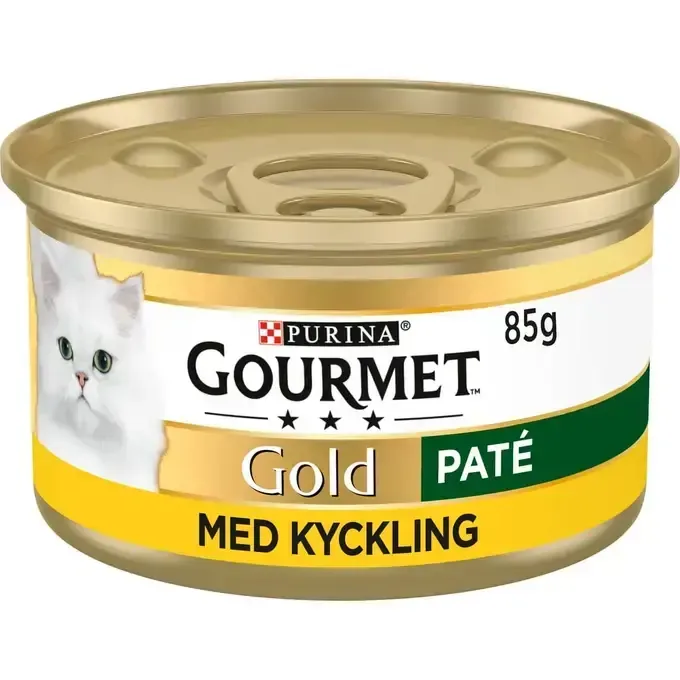 Handla nu Gourmet Gold Kyckling i paté 85g