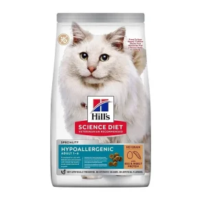 Handla nu Hill‘s Science Plan Cat Adult Hypoallergenic Egg & Insect