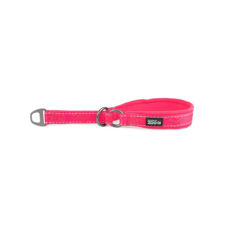 Handla nu Hundhalsband Rufus halvstryp 20 mm x 3040 cm Rosa