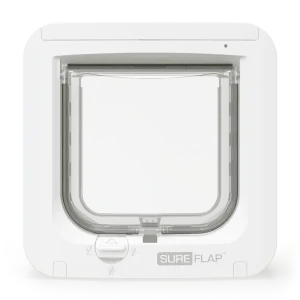 Handla nu Microchip Cat Flap Vit