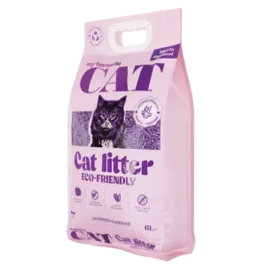 Handla nu My Favourite Cat Kattsand EcoFriendly Lavender