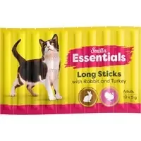Handla nu Smilla Essentials Sticks – Kanin & kalkon (50 x 5 g)