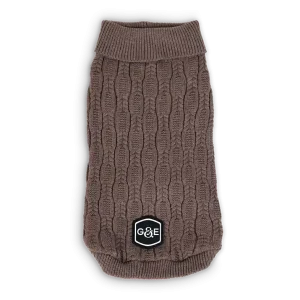 Handla nu Stickad tröja Comfort, 20cm, Brun