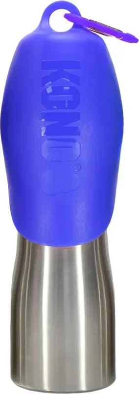 Handla nu Vattenflaska KONG H2O Rostfri 740 ml Blå