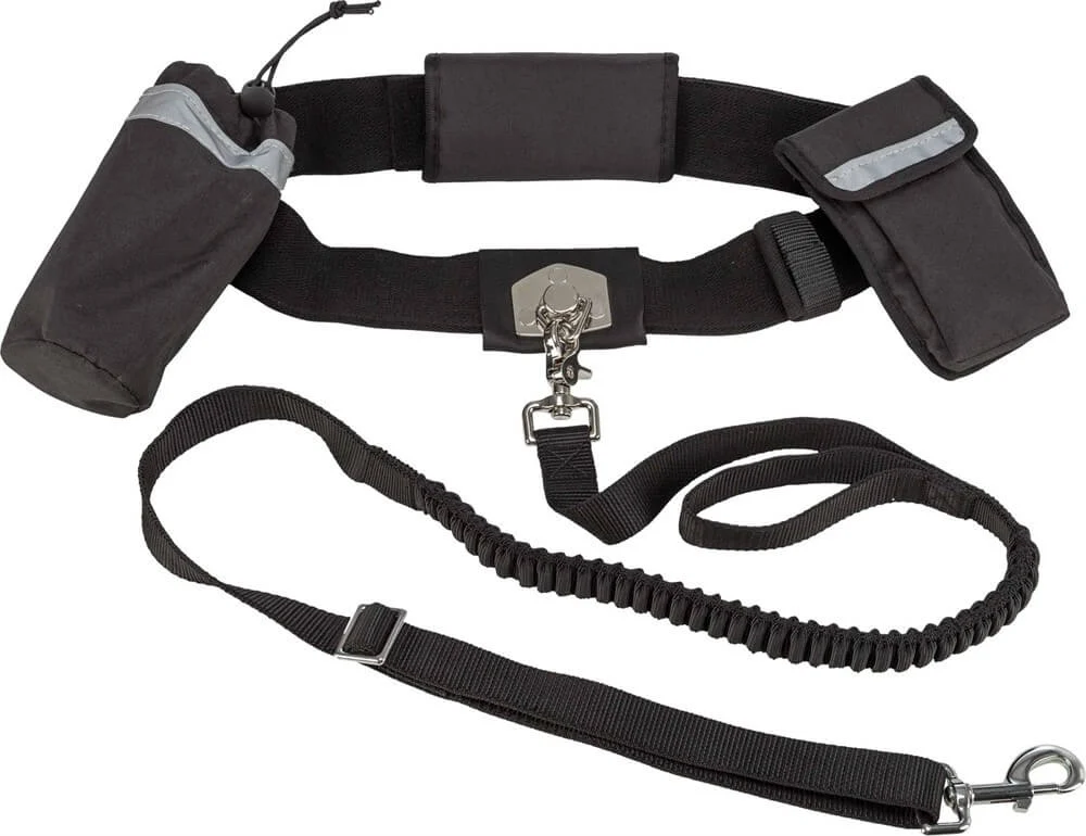 Handsfree Bälte med Expander 60-120cm