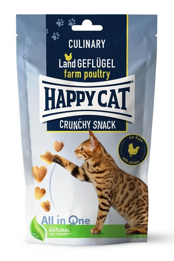 HappyCat Snack Fågel & Morötter 70g