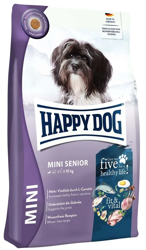 HappyDog F&V Mini Senior 4kg