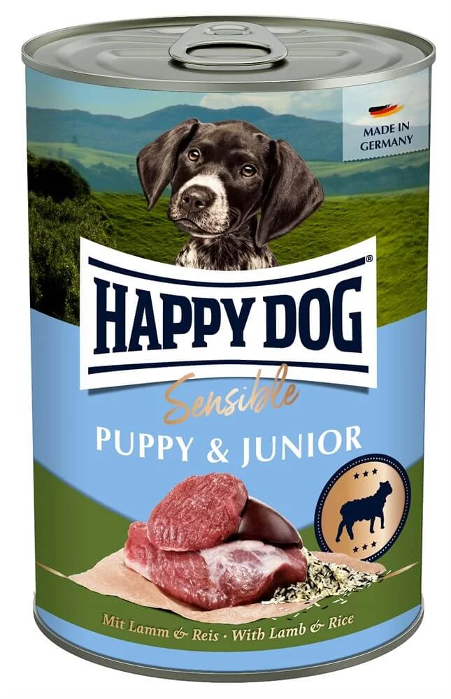 HappyDog Puppy Lamm & Ris 400g