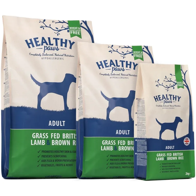 Healty Paws lamb & brown rice adult