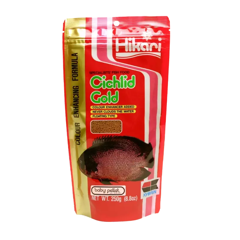 Hikari Ciklid Gold Färg Baby – 250 G