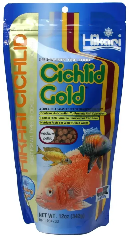 Hikari Ciklid Gold Sinking Medium 342g