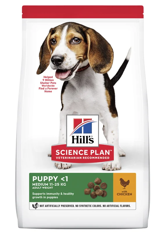 Hill´s C Puppy Chicken M 2,5kg