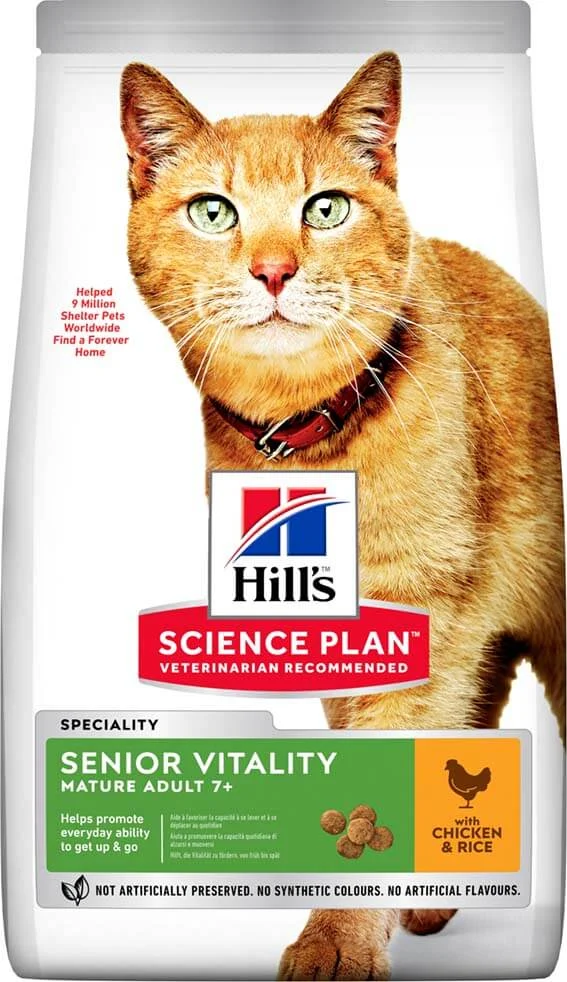 Hill´s F. Senior Vitality Chicken 1,5kg