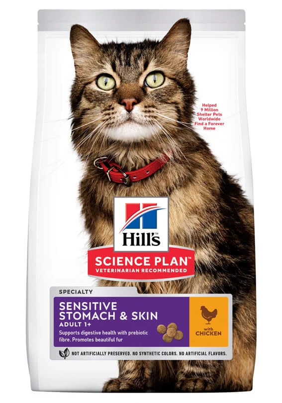 Hill´s F Sensitive Stomach & Skin 7kg