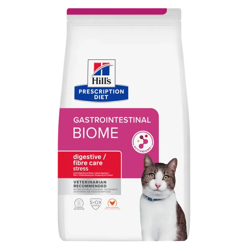 Hill‘s Gastrointestinal Biome Stress kyckling 1,5 kg för katter Sista chansen