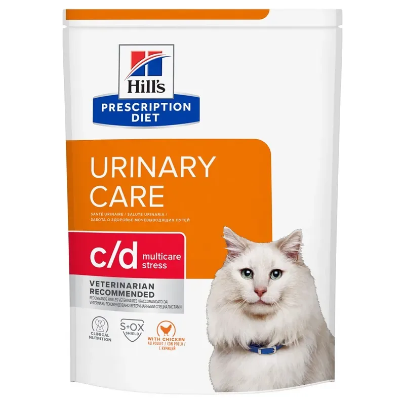 Hill‘s Prescription Diet Feline c/d Urinary Care Multicare Stress Chicken 12 kg Sista chansen