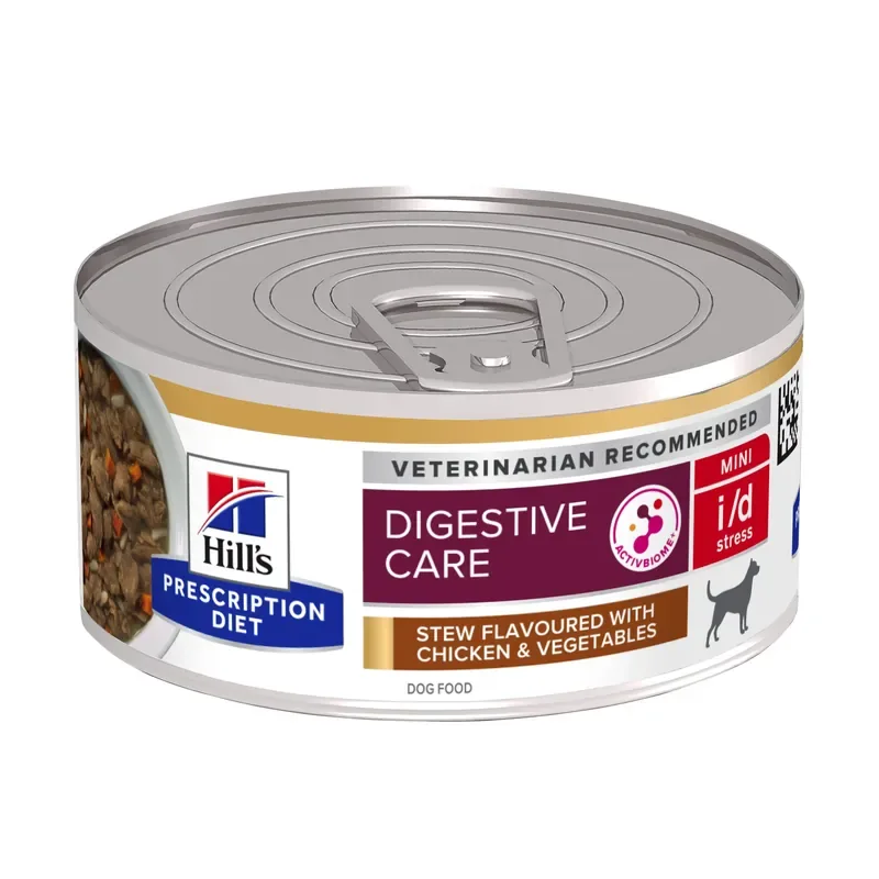 Hill‘s PRESCRIPTION DIET i/d Stress Mini Stew hundfoder med kyckling & grönsaker 156 g Billig