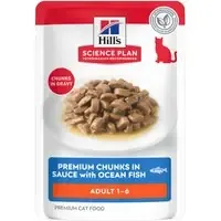 Hill‘s Science Plan Adult – Ekonomipack 48 x 85 g Havsfisk Expressleverans