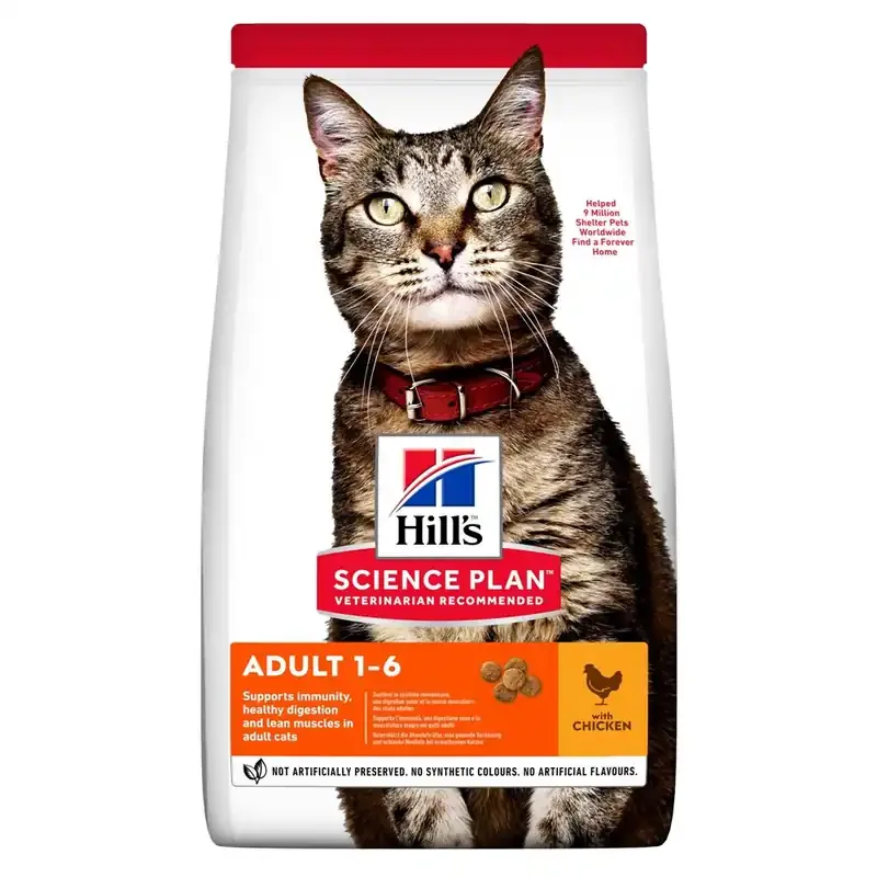 Hill‘s Science Plan Feline Adult Chicken 7 kg Erbjudandepris