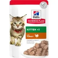 Hill‘s Science Plan Kitten – Sparpack 48 x 85 g Kalkon Fynd