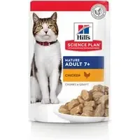 Hill‘s Science Plan Mature Adult 7+ med havsfisk + kyckling – Ekonomipack 48 x 85 g kyckling Trygg betalning