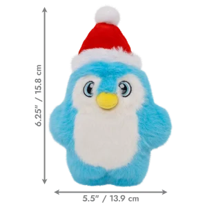 Holiday Snuzzles Santa Penguin Hundleksak S/M
