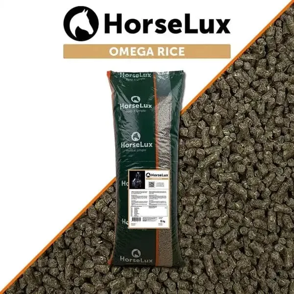 HorseLux Omega Rice 15 kg