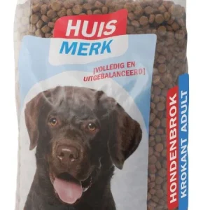 Huismerk Hondenbrok Krokant Adult hundfoder