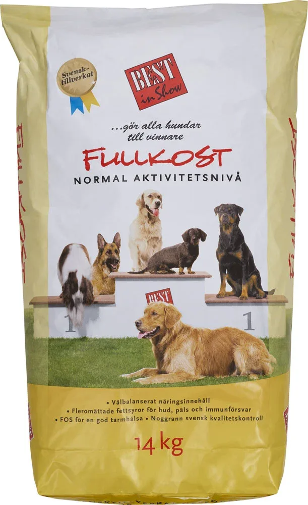 Hund Best in Show Fullkost 14 kg