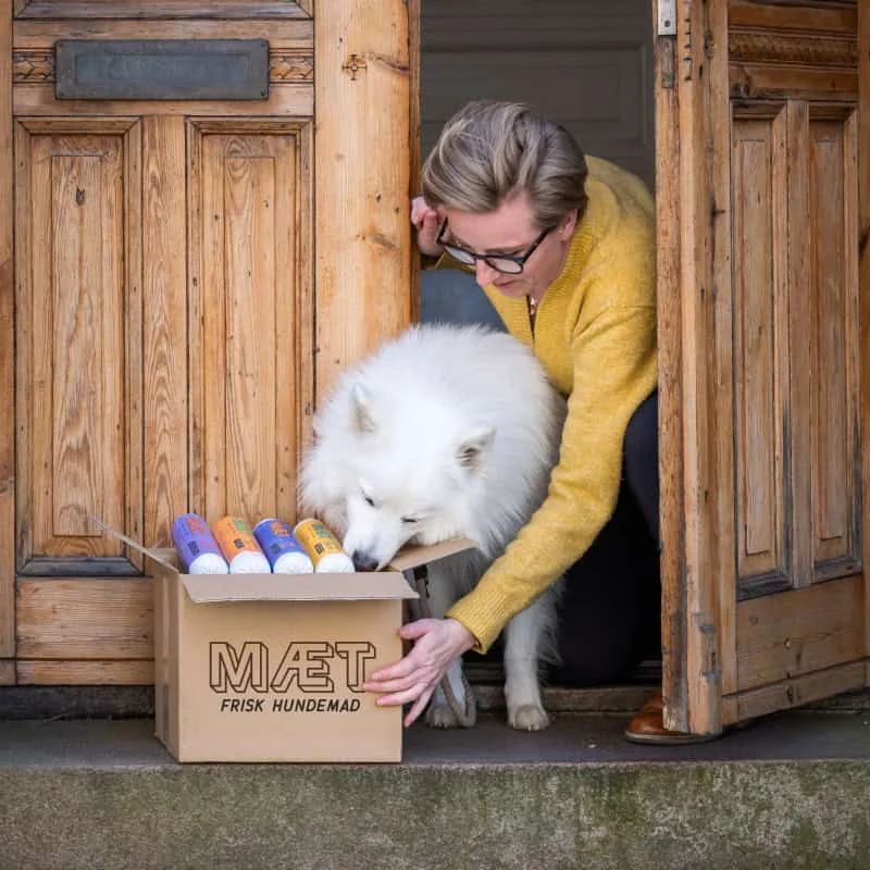 Hundemåltidskasse: Hundefoder Abonnement med Prøvepakke