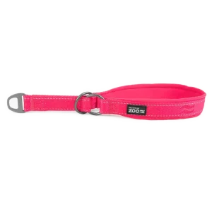 Hundhalsband Rufus halvstryp 25 mm x 4050 cm Rosa Köp nu