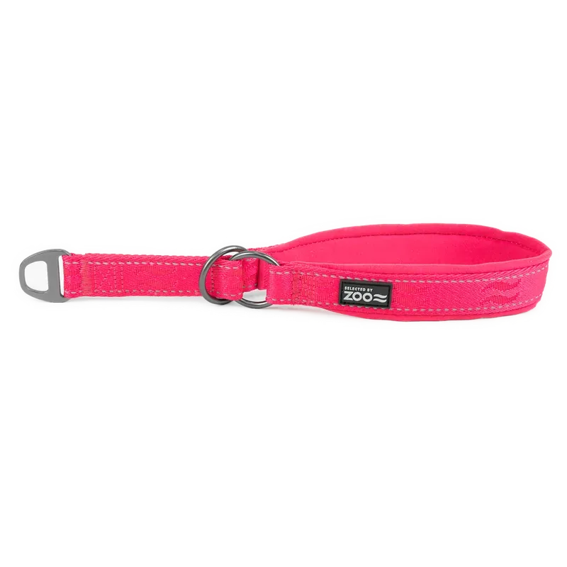 Hundhalsband Rufus halvstryp 25 mm x 4050 cm Rosa Köp nu