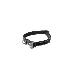 Hundhalsband Rufus ställbart, 10 mmx2235cm, Svart Rea