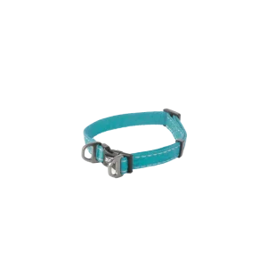 Hundhalsband Rufus ställbart, 10 mmx2235cm, Turkos Snabb frakt