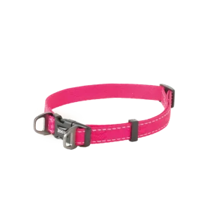 Hundhalsband Rufus ställbart, 15mmx3550cm, Rosa Billig