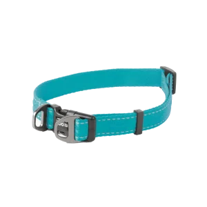 Hundhalsband Rufus ställbart, 20mmx3660cm, Turkos Bästa pris